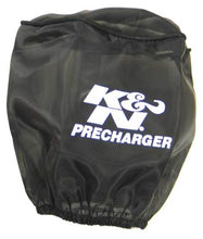 Load image into Gallery viewer, K&amp;N Precharger Air Filter Wrap Round Straight Black 5in ID x 5in H
