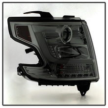 Load image into Gallery viewer, Spyder Chevy Tahoe / Suburban 2015 -2016 Projector Headlights - DRL LED - Smoke PRO-YD-CTA15-DRL-SM
