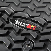 Load image into Gallery viewer, Rugged Ridge Floor Liner Front Black 2007-2018 Jeep Wrangler Unlimited JK 4 Dr

