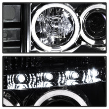 Load image into Gallery viewer, Spyder Nissan Titan 04-14/Armada 04-07 Projector Headlights LED Halo LED Chrm PRO-YD-NTI04-HL-C
