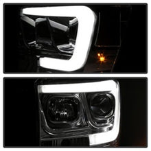 Load image into Gallery viewer, Spyder Dodge Ram 1500 06-08 V2 Projector Headlights - Light Bar DRL - Chrome (PRO-YD-DR06V2-LB-C)
