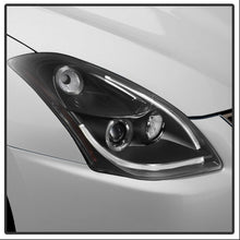 Load image into Gallery viewer, Spyder Nissan Altima 4Dr 10-12 Projector Headlights Light DRL LED Halo Blk PRO-YD-NA104D-LTDRL-BK

