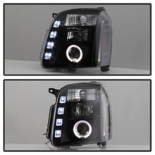 Load image into Gallery viewer, Spyder GMC Yukon 07-14/GMC Yukon Denali 07-14Projector Headlights LED Halo LED Blk PRO-YD-GY07-HL-BK
