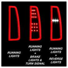 Load image into Gallery viewer, Spyder Chevy Tahoe / Suburban 15-17 LED Tail Lights - Black Smoke (ALT-YD-CTA15-LED-BSM)
