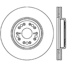 Load image into Gallery viewer, StopTech Sport Slotted (CRYO) 95-00 Lexus LS Front Left Rotor
