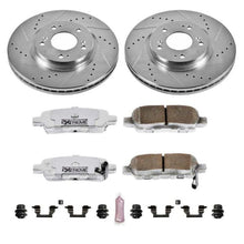 Load image into Gallery viewer, Power Stop 02-06 Nissan Altima Rear Z26 Street Warrior Brake Kit
