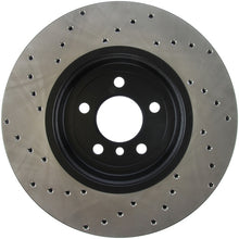 Load image into Gallery viewer, StopTech 11-15 BMW 535i/535xi/ 12-15 640i Front Left Drilled Sport Brake Rotor
