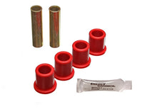 Load image into Gallery viewer, Energy Suspension 89-97 Ford Ranger Red Rear 2WD Frame Shackle Bushings Set
