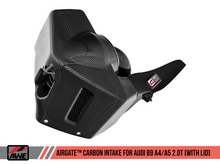 Load image into Gallery viewer, AWE Tuning Audi B9 A4/A5 2.0T Quattro Carbon Fiber AirGate Intake w/ Lid

