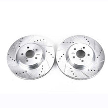Load image into Gallery viewer, Power Stop 14-18 Subaru Forester Front Evolution Drilled &amp; Slotted Rotors - Pair
