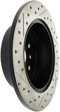 Load image into Gallery viewer, StopTech Sport Drilled &amp; Slotted Rotor - Rear Left
