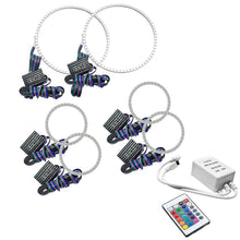 Load image into Gallery viewer, Oracle Nissan Frontier 01-04 Halo Kit - Triple - ColorSHIFT w/ Simple Controller

