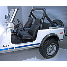 Load image into Gallery viewer, Rugged Ridge High-Back Front Seat Non-Recline Black Denim 76-02 CJ&amp;
