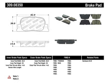 Load image into Gallery viewer, StopTech Performance 05-08 Scion tC Rear Brake Pads
