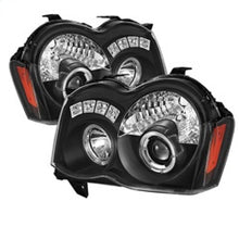 Load image into Gallery viewer, Spyder Jeep Grand Cherokee 08-10 Projector Headlights LED Halo LED Blk Low 9006 PRO-YD-JGC08-HL-BK

