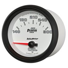 Load image into Gallery viewer, Autometer Phantom II 2 5/8in 140-300 Degree F Short Sweep Electronic Oil Temperature Gauge
