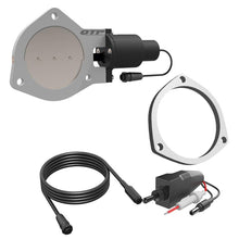 Load image into Gallery viewer, QTP 4in Bolt-On QTEC Electric Cutout Valve w/Flange - Single
