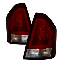 Load image into Gallery viewer, Spyder 05-07 Chrysler 3000C Verison 2 Light Bar LED Tail Lights - Red Clear (ALT-YD-C305V2-LED-RC)
