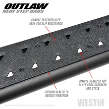 Load image into Gallery viewer, Westin 05-19 Toyota Tacoma Double Cab Outlaw Nerf Step Bars
