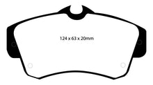Load image into Gallery viewer, EBC 00-11 Chrysler PT Cruiser 2.4 Redstuff Front Brake Pads
