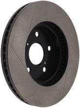 Load image into Gallery viewer, StopTech Power Slot 06-07 Lexus IS250/350 / 08 IS250 Slotted Left Front Rotor
