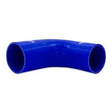Load image into Gallery viewer, Mishimoto Silicone Reducer Coupler 90 Degree 2in to 2.5in - Blue
