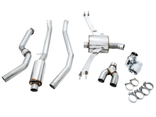 Load image into Gallery viewer, AWE Tuning 2016+ Honda Civic Si Touring Edition Exhaust w/Front Pipe &amp; Dual Chrome Silver Tips
