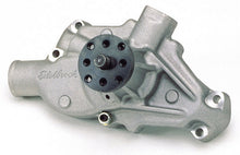 Load image into Gallery viewer, Edelbrock Water Pump High Performance Chevrolet 350 CI V8 Short Style Satin Finish
