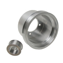 Load image into Gallery viewer, BBK 94-98 Mustang 3.8 V6 Underdrive Pulley Kit - Lightweight CNC Billet Aluminum (2pc)
