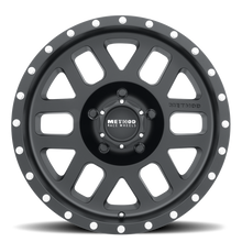 Load image into Gallery viewer, Method MR306 Mesh 17x8.5 0mm Offset 5x4.5 83mm CB Matte Black Wheel
