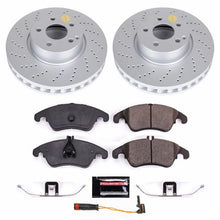 Load image into Gallery viewer, Power Stop 2014 Mercedes-Benz C300 Front Z23 Evolution Sport Coated Brake Kit
