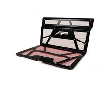Load image into Gallery viewer, Agency Power 14-18 Polaris RZR XP 1000 / XP Turbo Vented Engine Cover - Gloss Black/Red Mesh
