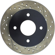 Load image into Gallery viewer, StopTech Nissan 81 280ZX SportStop Slotted &amp; Drilled Left Rear Rotor
