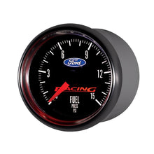 Load image into Gallery viewer, Autometer Ford Racing 52mm Digital Stepper Motor 15PSI Fuel Pressure Gauge
