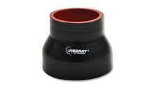 Load image into Gallery viewer, Vibrant Silicone Reducer Coupler 2.25in ID x 1.75in ID x 3.00in Long - Black
