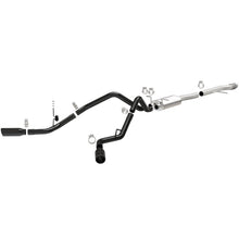 Load image into Gallery viewer, MagnaFlow SYS Cat-Back 3.5in Black Dual Split Rear Tips 14-15 Chevy Silverado/GMC Sierra 4.3L-5.3L
