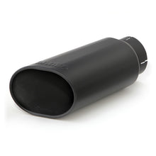 Load image into Gallery viewer, Banks Power Tailpipe Tip Kit - SS Obround Slash Cut - Black - 4in Tube - 5in X 6in X 14in
