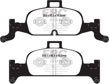 Load image into Gallery viewer, EBC 2018+ Audi A4 Allroad Quattro 2.0L Turbo Greenstuff Front Brake Pads
