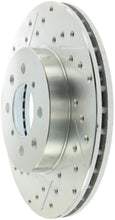 Load image into Gallery viewer, StopTech Select Sport 90-01 Acura Integra (exc. Type R) Slotted and Drilled Right Front Rotor
