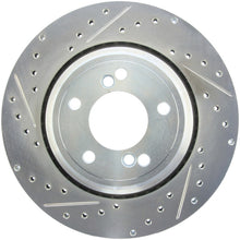 Load image into Gallery viewer, StopTech Select Sport 02-06 BMW M3 Slotted &amp; Drilled Rear Left Rotor
