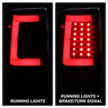 Load image into Gallery viewer, xTune 04-15 Nissan Titan Light Bar LED Tail Lights - Black (ALT-ON-NTI04-LBLED-BK)
