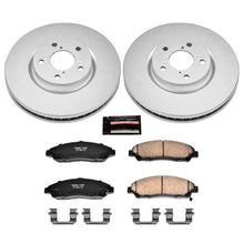 Load image into Gallery viewer, Power Stop 07-13 Acura MDX Front Z17 Evolution Geomet Coated Brake Kit
