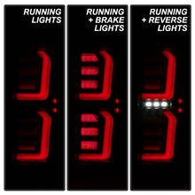 Load image into Gallery viewer, Spyder GMC Sierra 19-20 Incandescent Bulb Model Only LED Tail Lights-Black Smoke ALT-YD-GS19-LED-BSM
