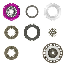 Load image into Gallery viewer, Exedy 1989-1993 Nissan Skyline GTR L6 Hyper Twin Carbon-D Clutch Sprung Center Disc Push Type Cover
