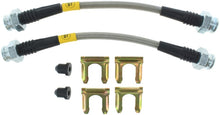Load image into Gallery viewer, StopTech 2/89-96 Nissan 300ZX (Exc Turbo)/6/89-96 300ZX Turbo Stainless Steel Rear BBK Brake Lines
