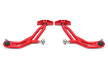 Load image into Gallery viewer, BMR 10-14 Ford Mustang Adj. Lower A-Arms Delrin/Rod End w/ 19mm STD. Ball Joint - Red
