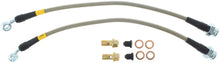 Load image into Gallery viewer, StopTech 09+ Nissan GTR Stainless Steel Rear Brake Lines
