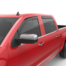 Load image into Gallery viewer, EGR 14+ Chev Silverado/GMC Sierra Crw Cab In-Channel Window Visors - Set of 4 - Matte (571775)
