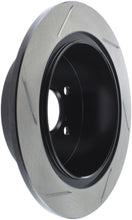 Load image into Gallery viewer, StopTech Power Slot 06-08 Subaru Legacy Wagon/Sedan 2.5i Rear Left SportStop Slotted Rotor
