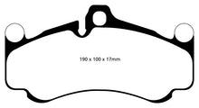 Load image into Gallery viewer, EBC 10-12 Porsche 911 (997) (Cast Iron Rotor only) 3.8 GT3 Yellowstuff Front Brake Pads
